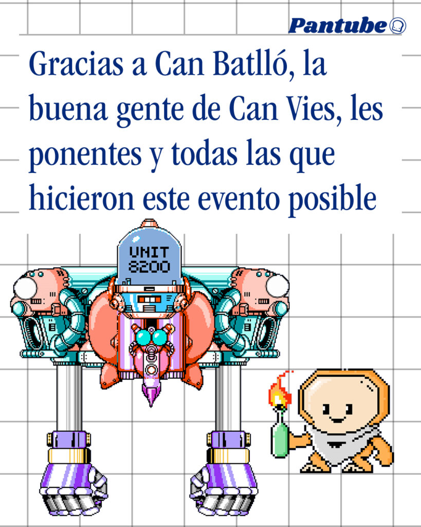Gracias a Can Batlló, la buena gente de Can Vies, les ponentes y todas las que hicieron este evento posible
